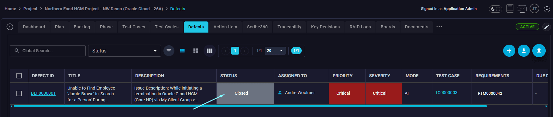 Voice AI defect creation